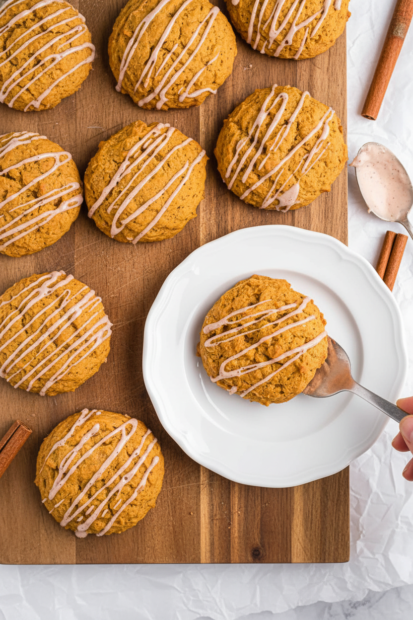 Pumpkin Oatmeal Cookies