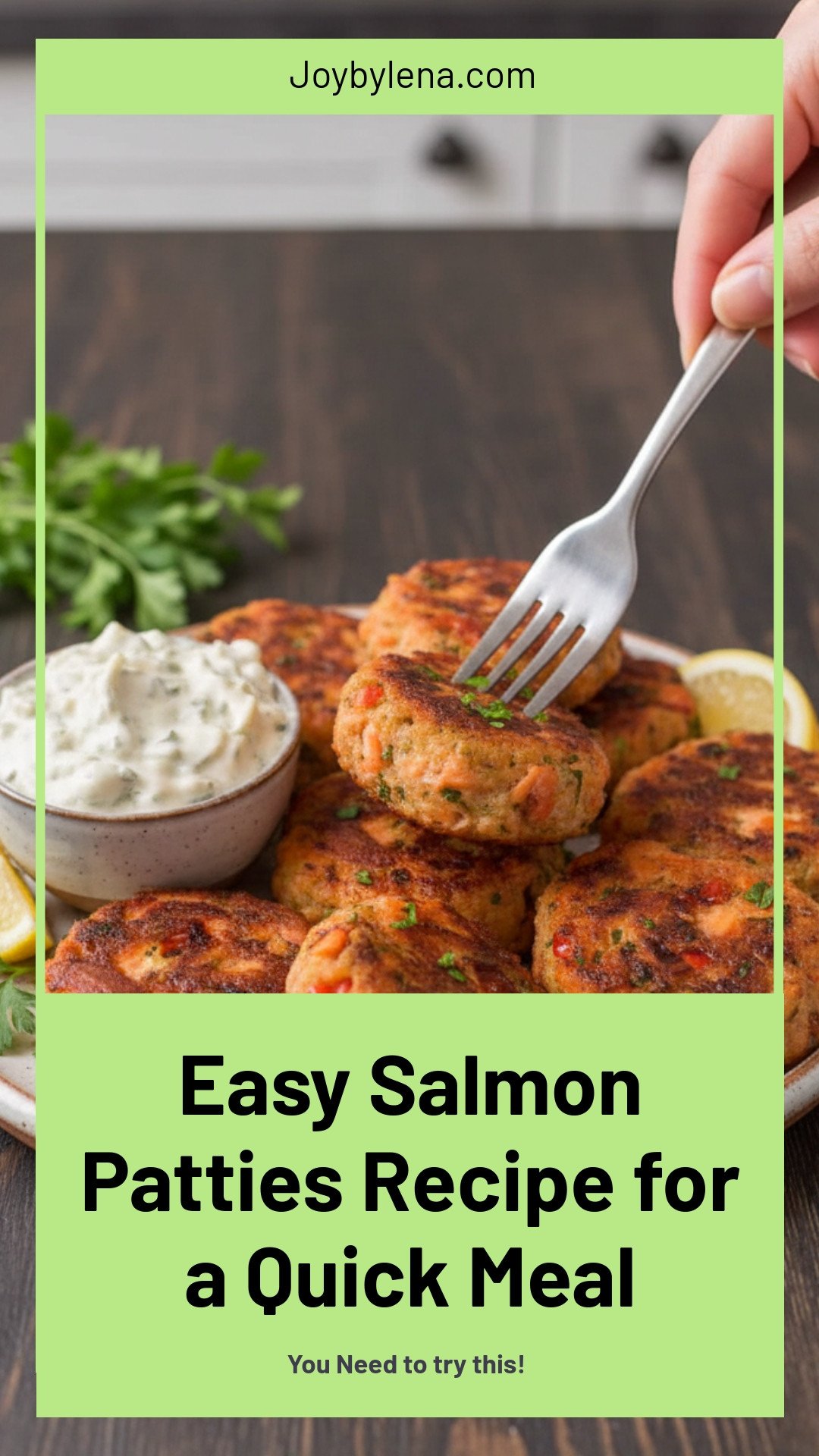 Easy Salmon Patties Recipe
