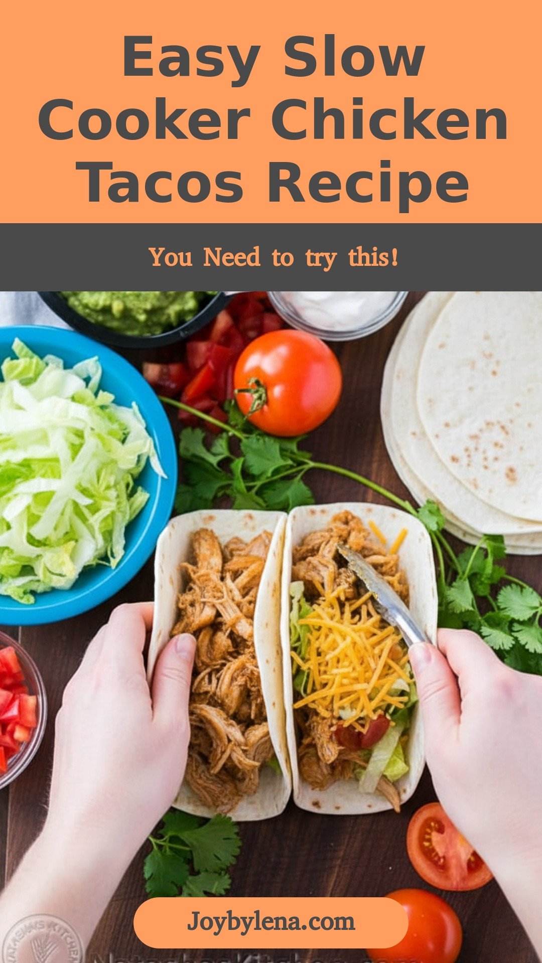 Slow Cooker Chicken Tacos