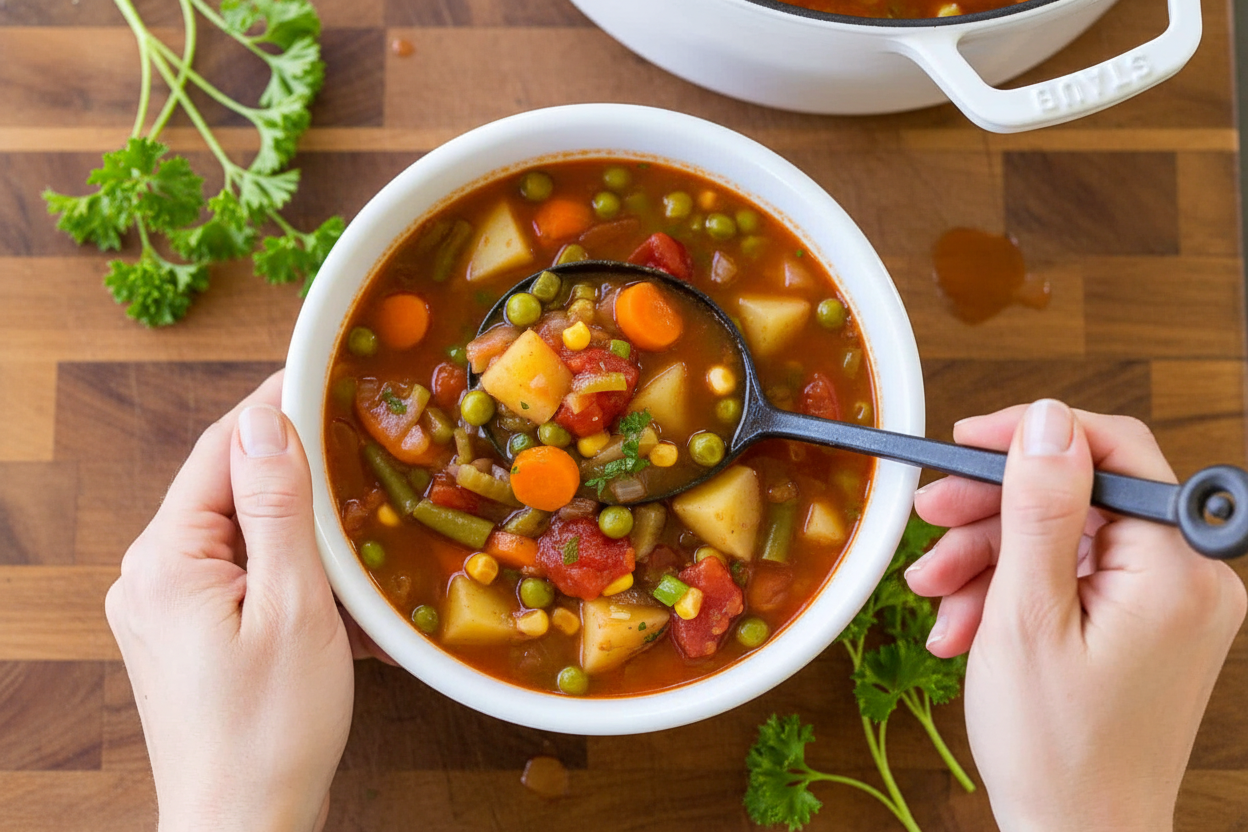 Easy Vegetable Soup Recipe for a Healthy Meal