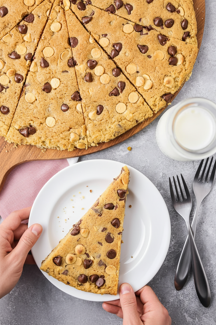 Giant Chocolate Chip Cookie