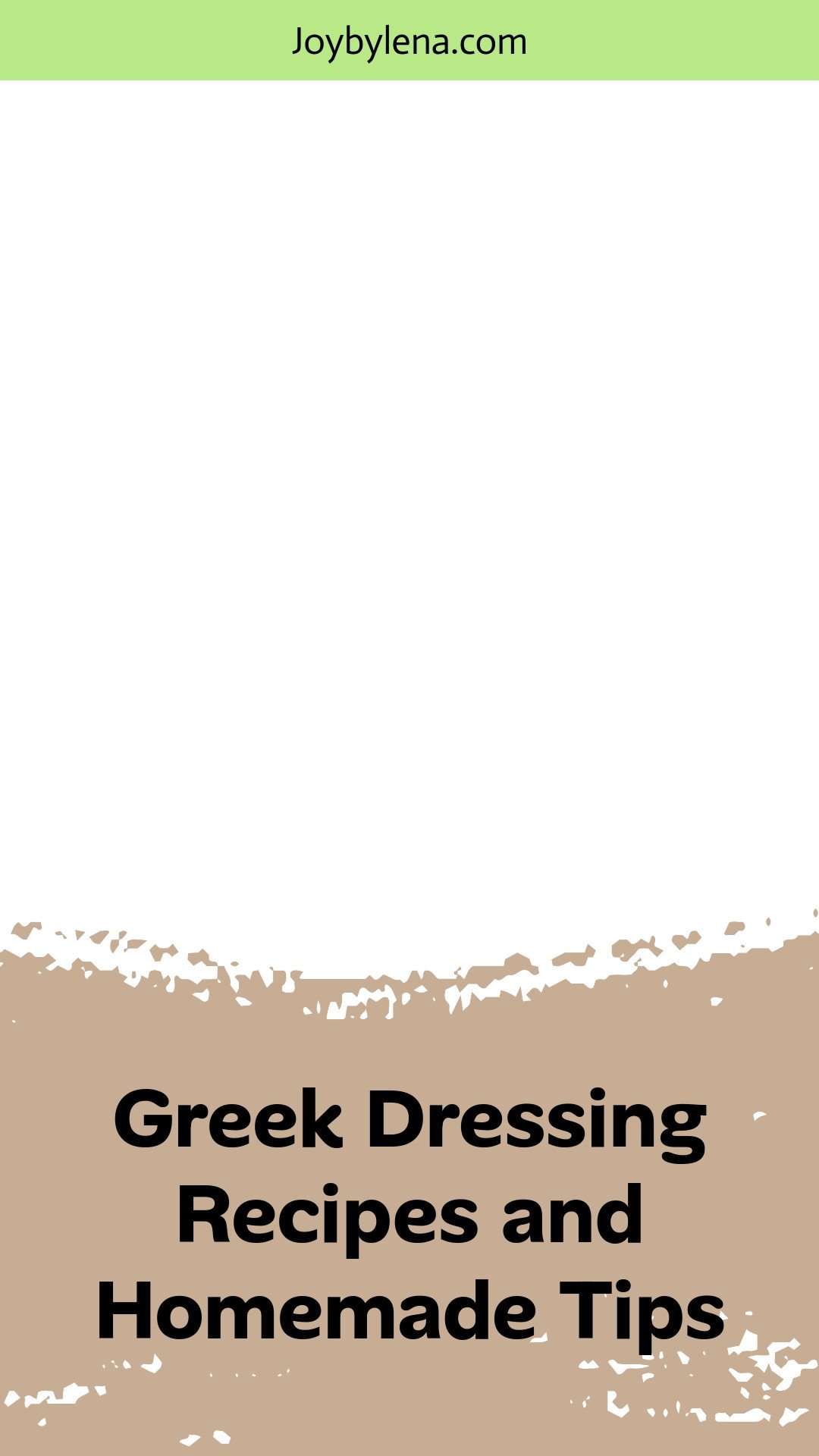 Greek Dressing