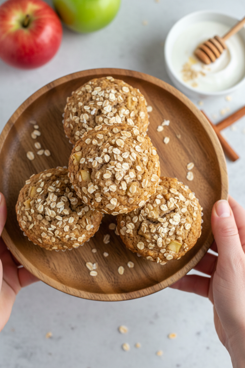Healthy Apple Muffins