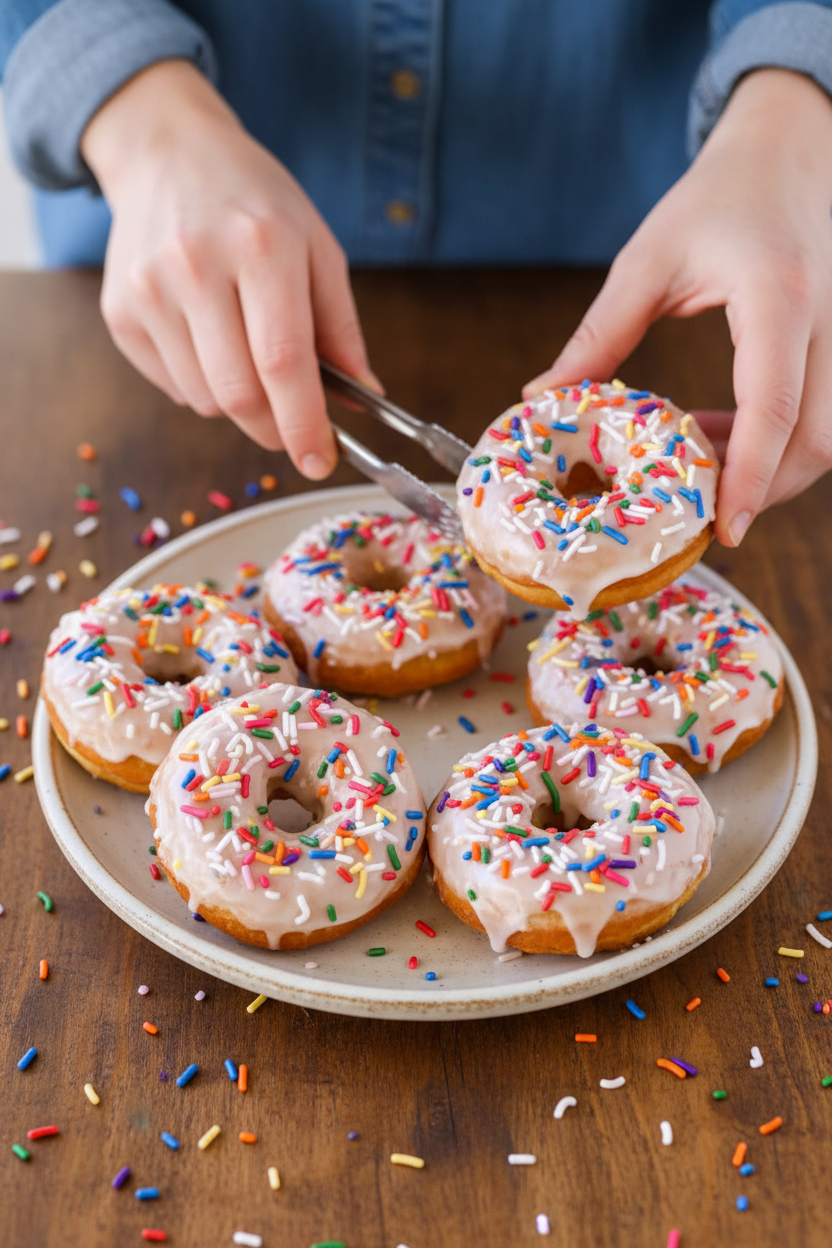Homemade Biscuit Donuts