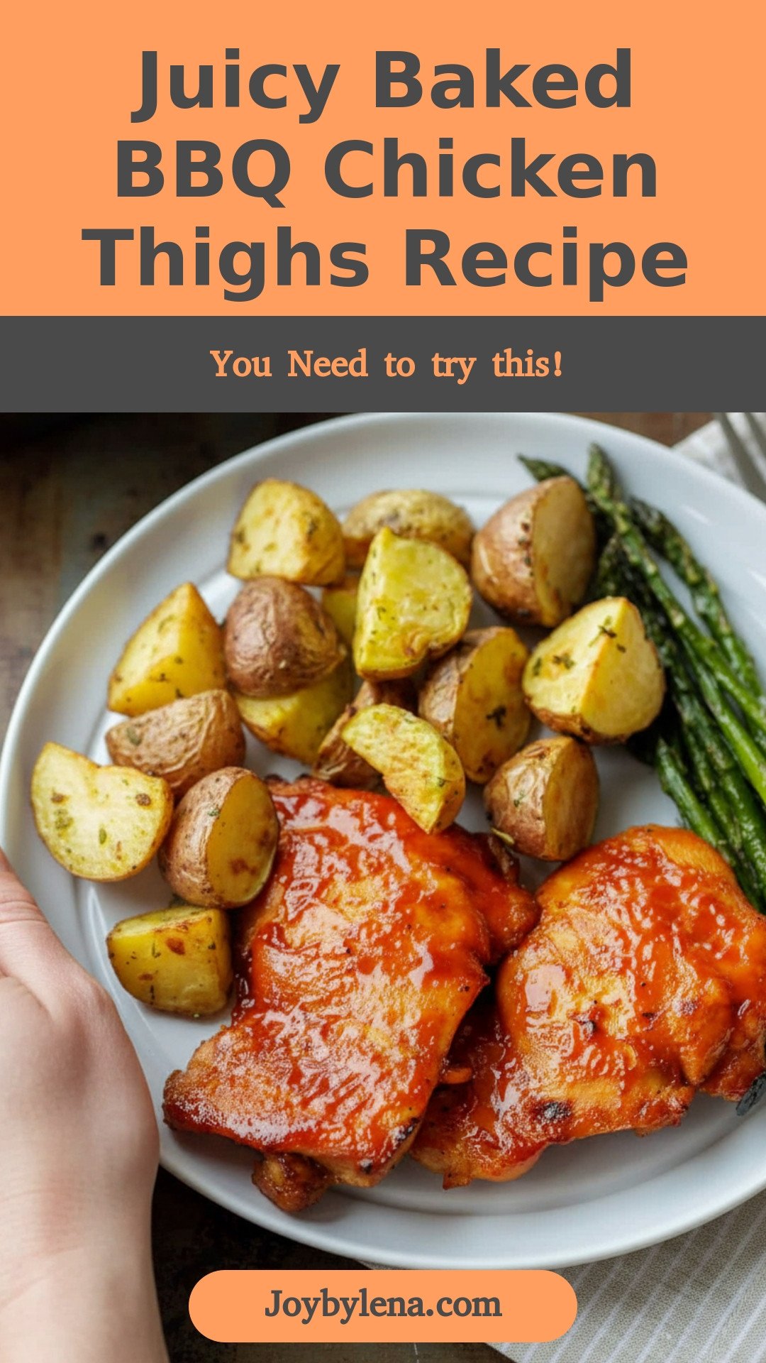 Baked BBQ Chicken Thighs