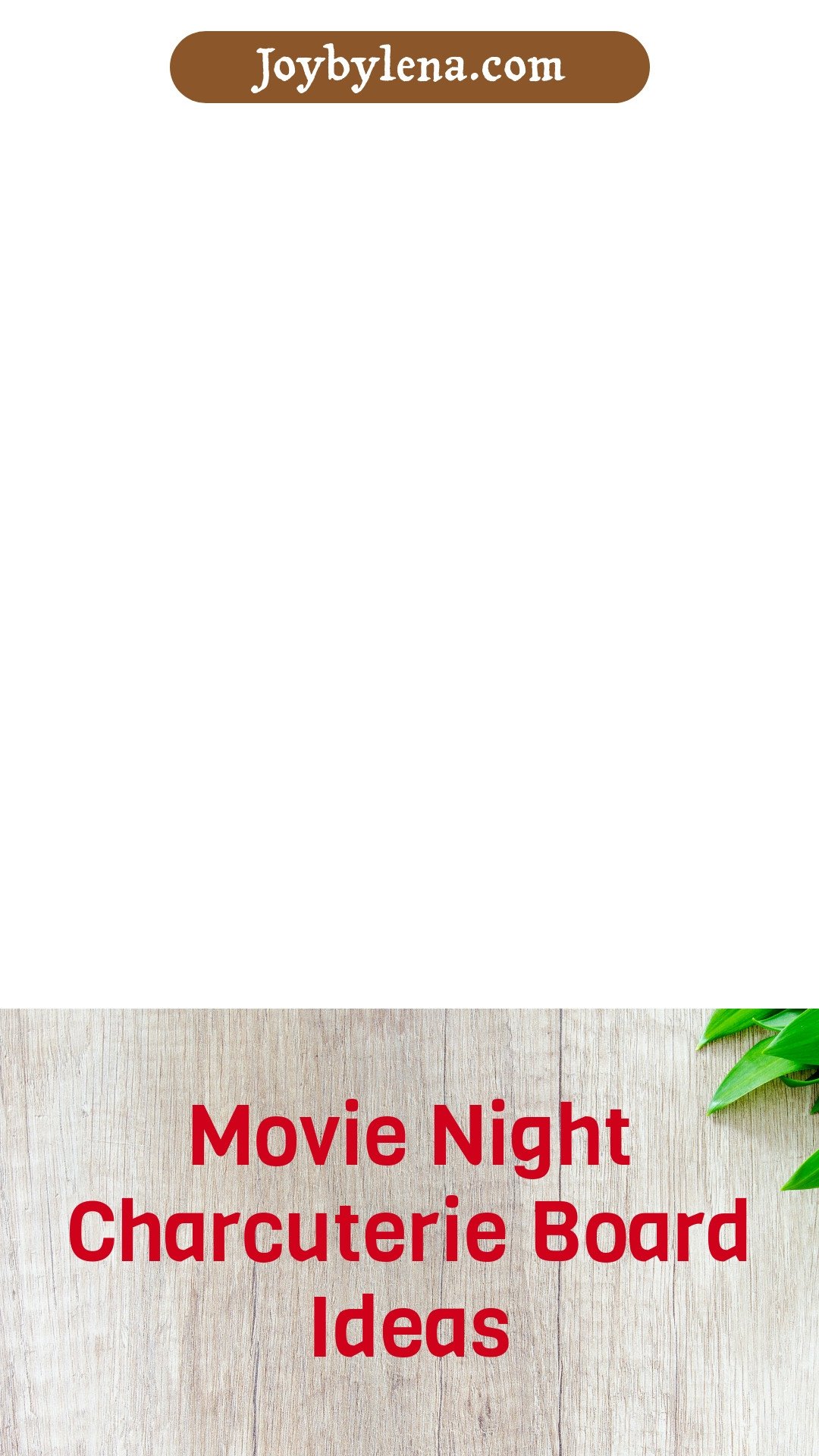 Movie Night Charcuterie Board