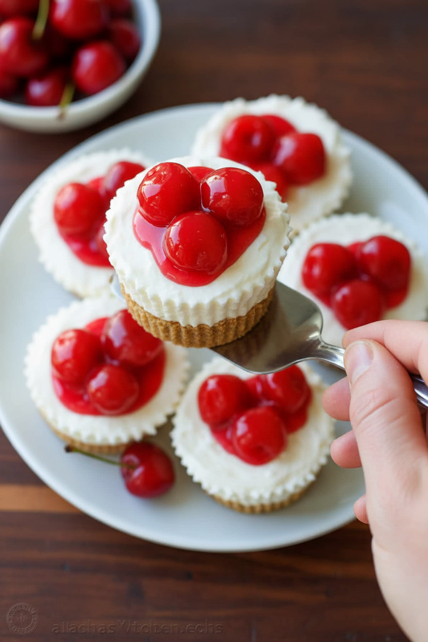 No-Bake Mini Cheesecakes Recipe (VIDEO)