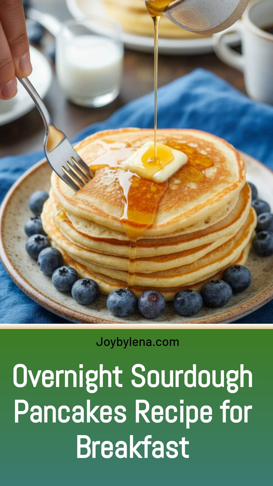 Overnight Sourdough Pancakes