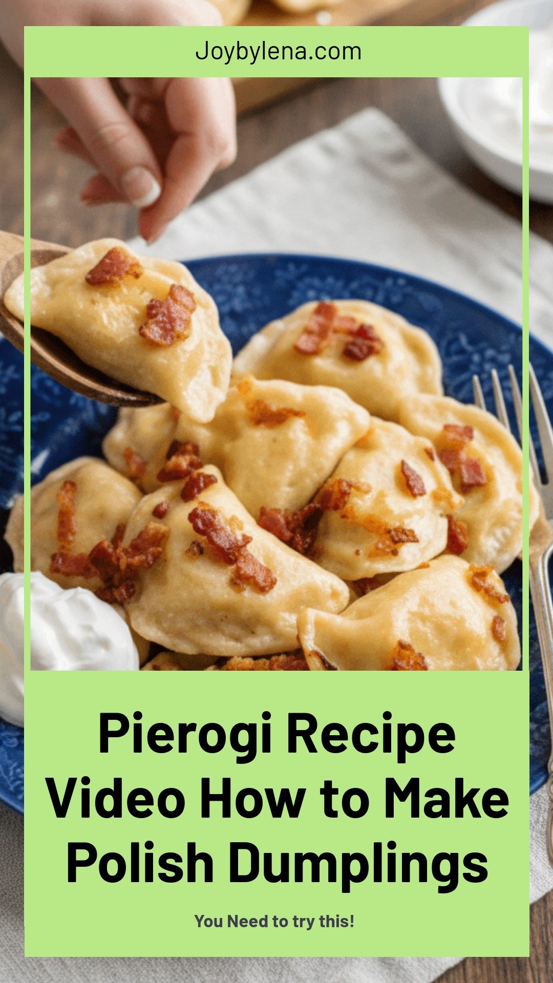 Pierogi Recipe (VIDEO)