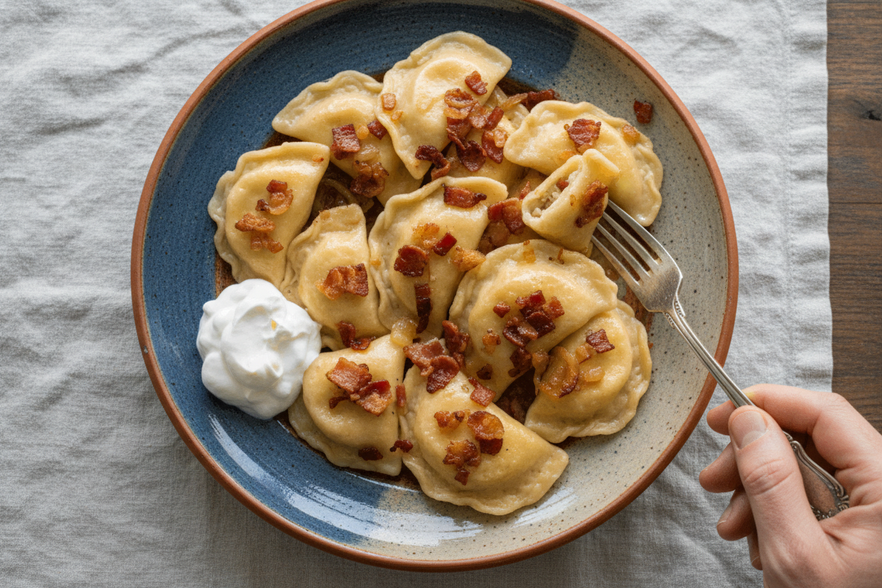 Pierogi Recipe Video How to Make Polish Dumplings