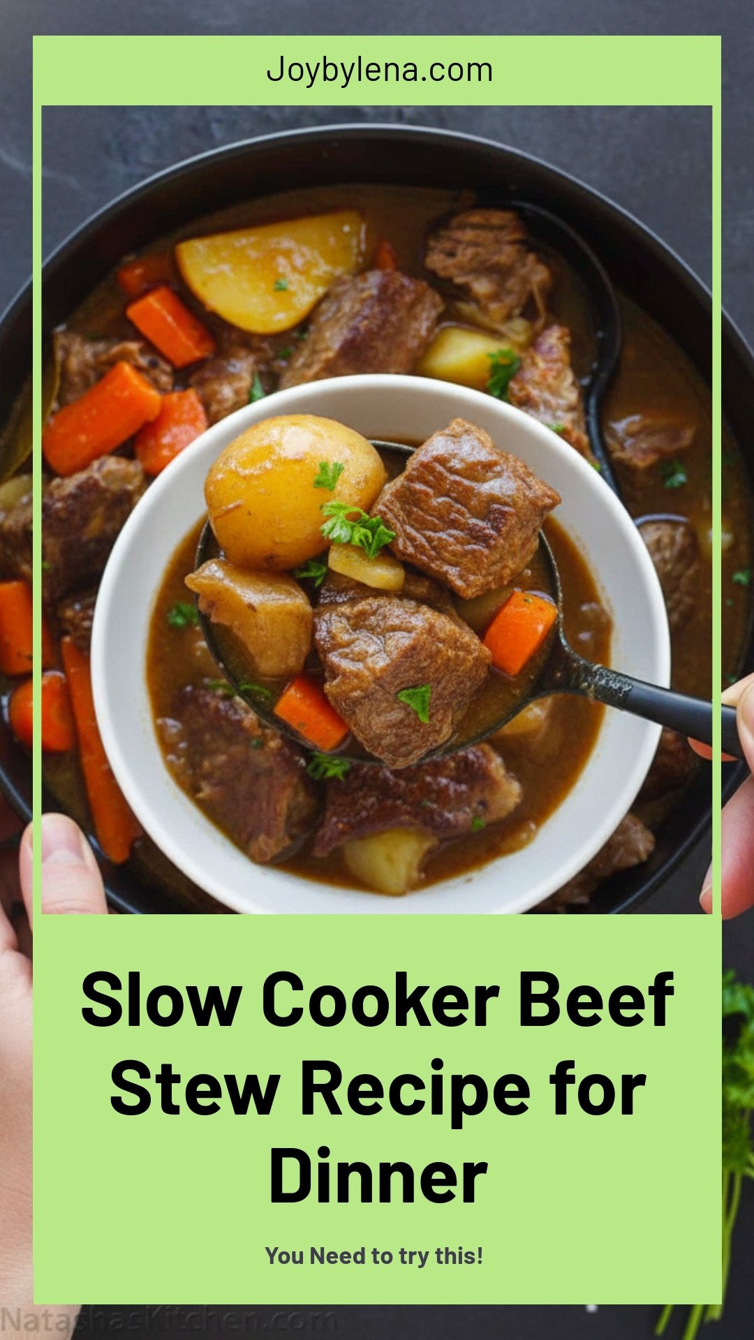Slow Cooker Beef Stew