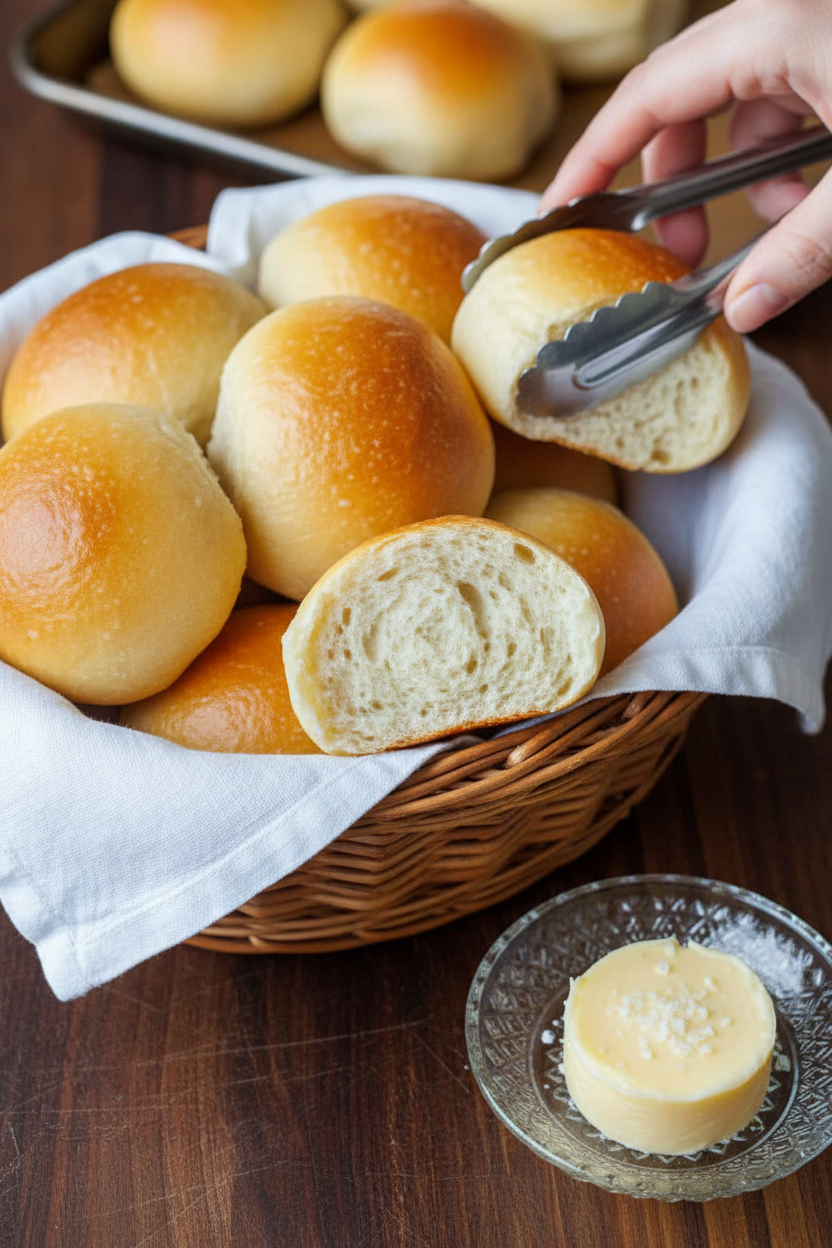 Sourdough Dinner Rolls (VIDEO)