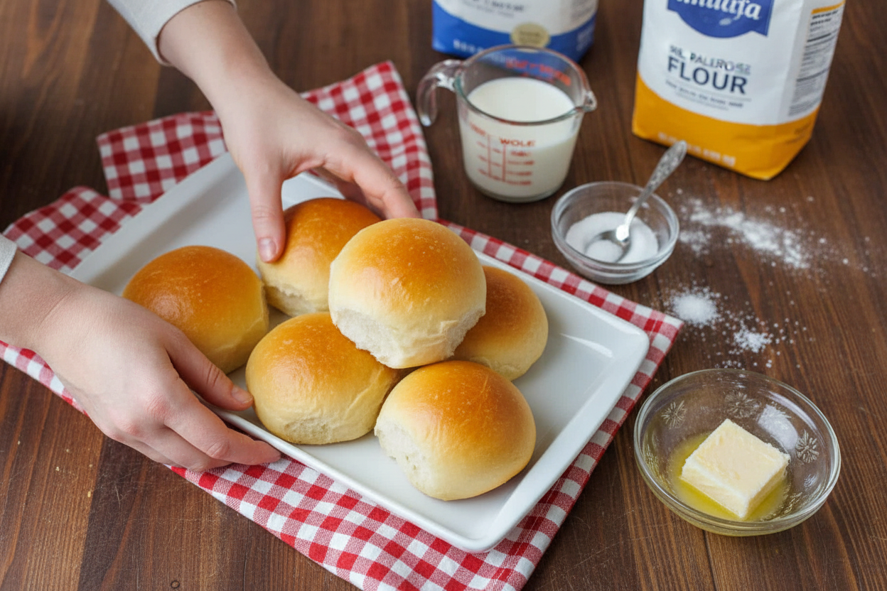 Sourdough Dinner Rolls Recipe Video Tutorial