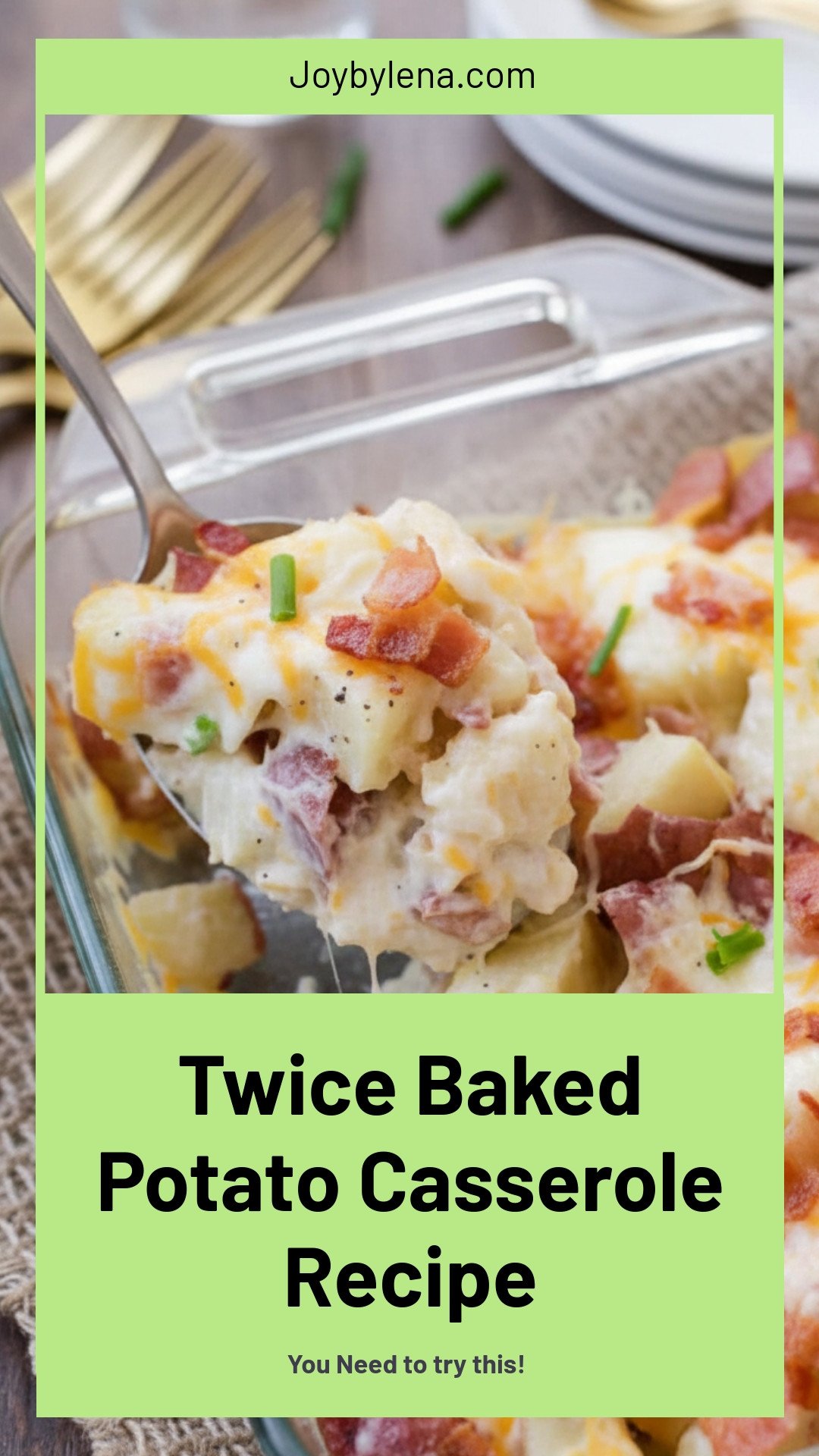 Twice Baked Potato Casserole