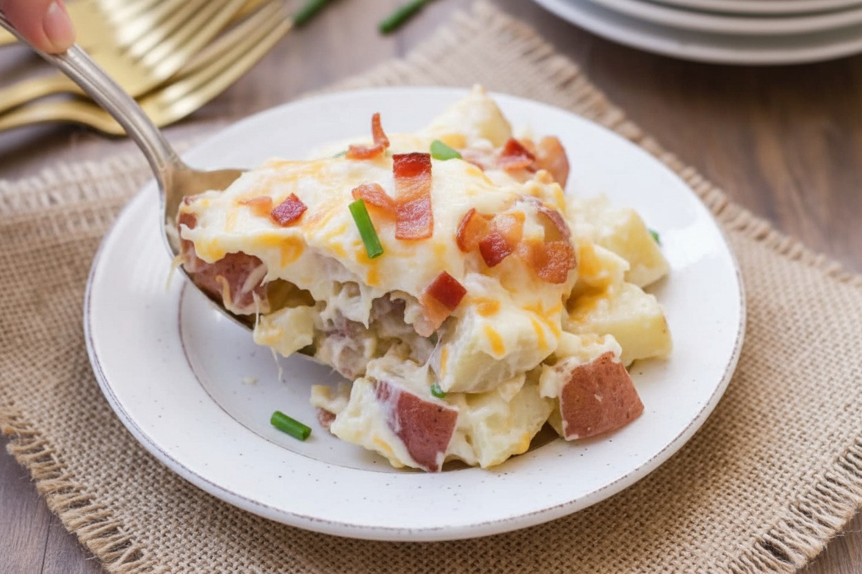 Twice Baked Potato Casserole Recipe