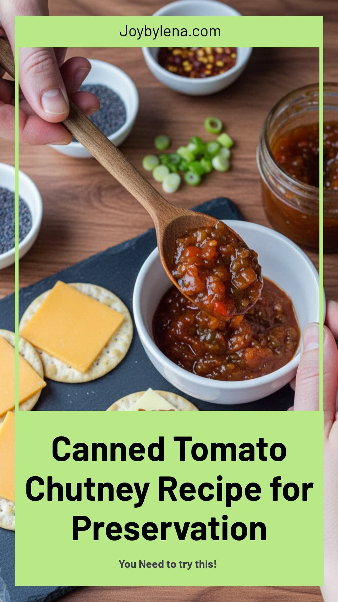 Tomato Chutney {for canning}
