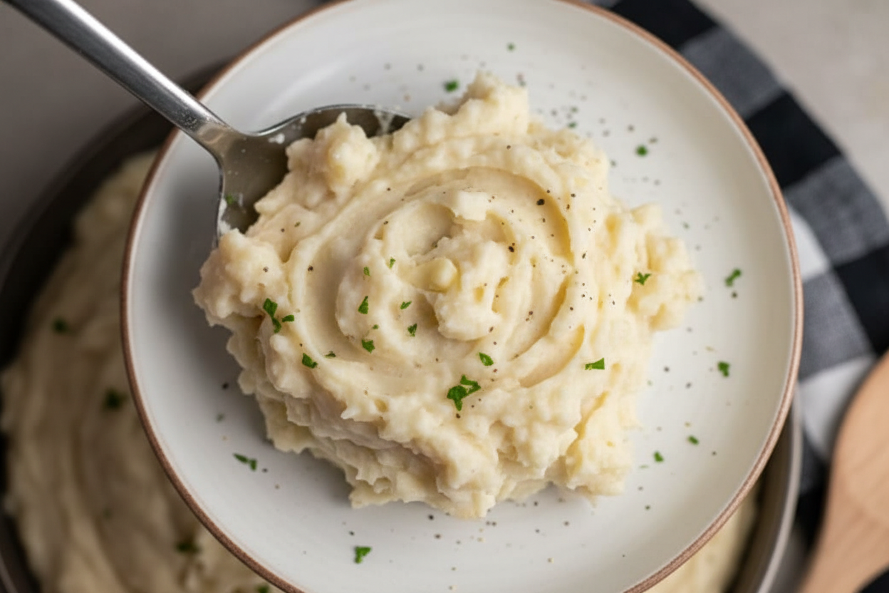 Cream Cheese Crock Pot Mashed Potatoes Recipe