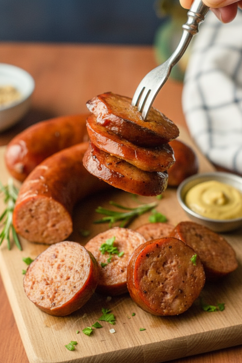 Air Fryer Kielbasa