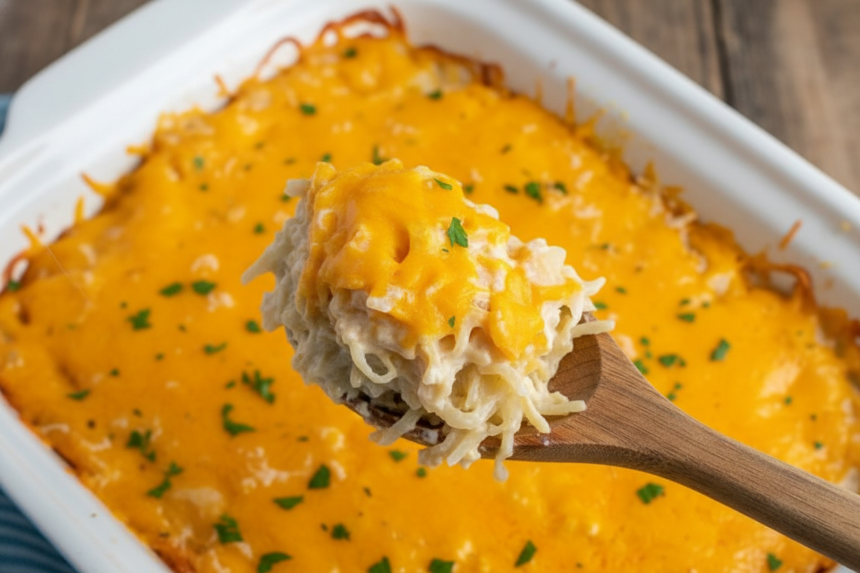 Crock Pot Cheesy Hash Browns Recipe