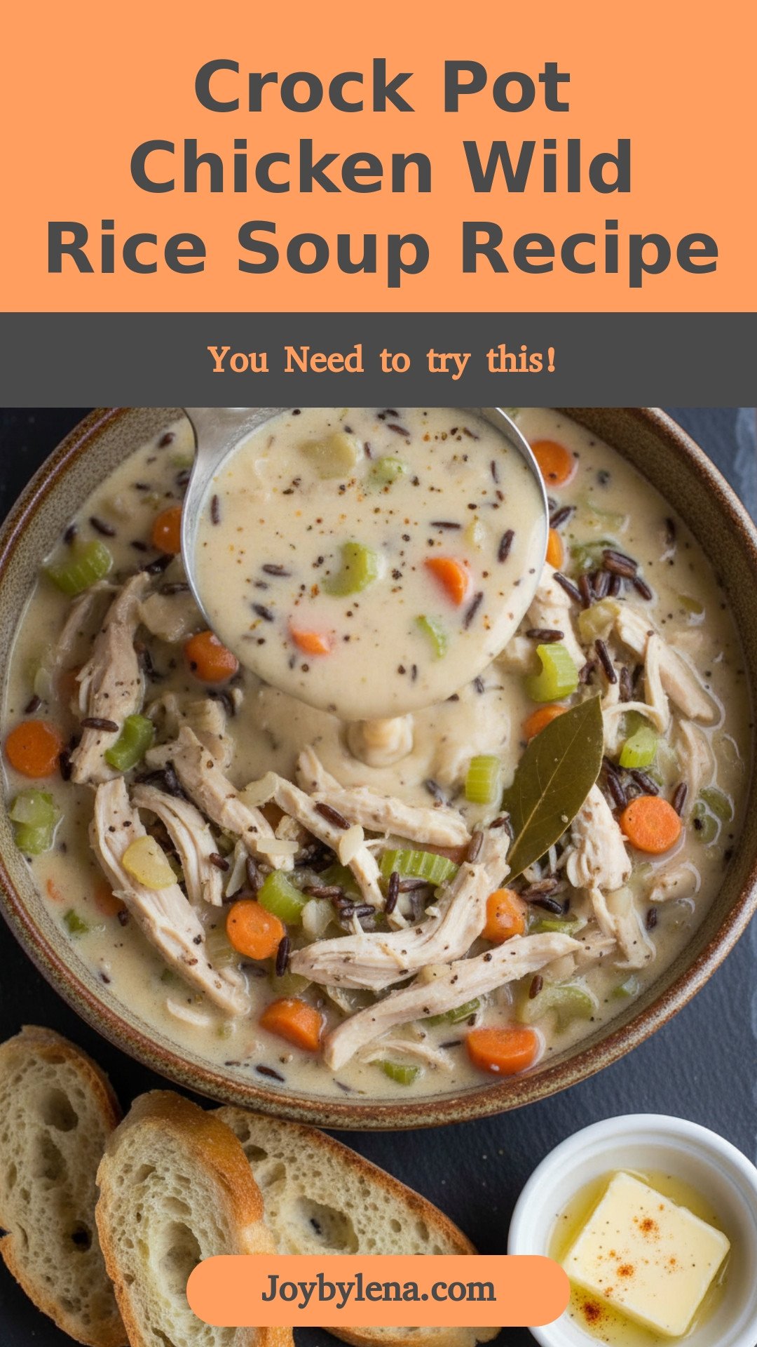 Crock Pot Chicken Wild Rice Soup