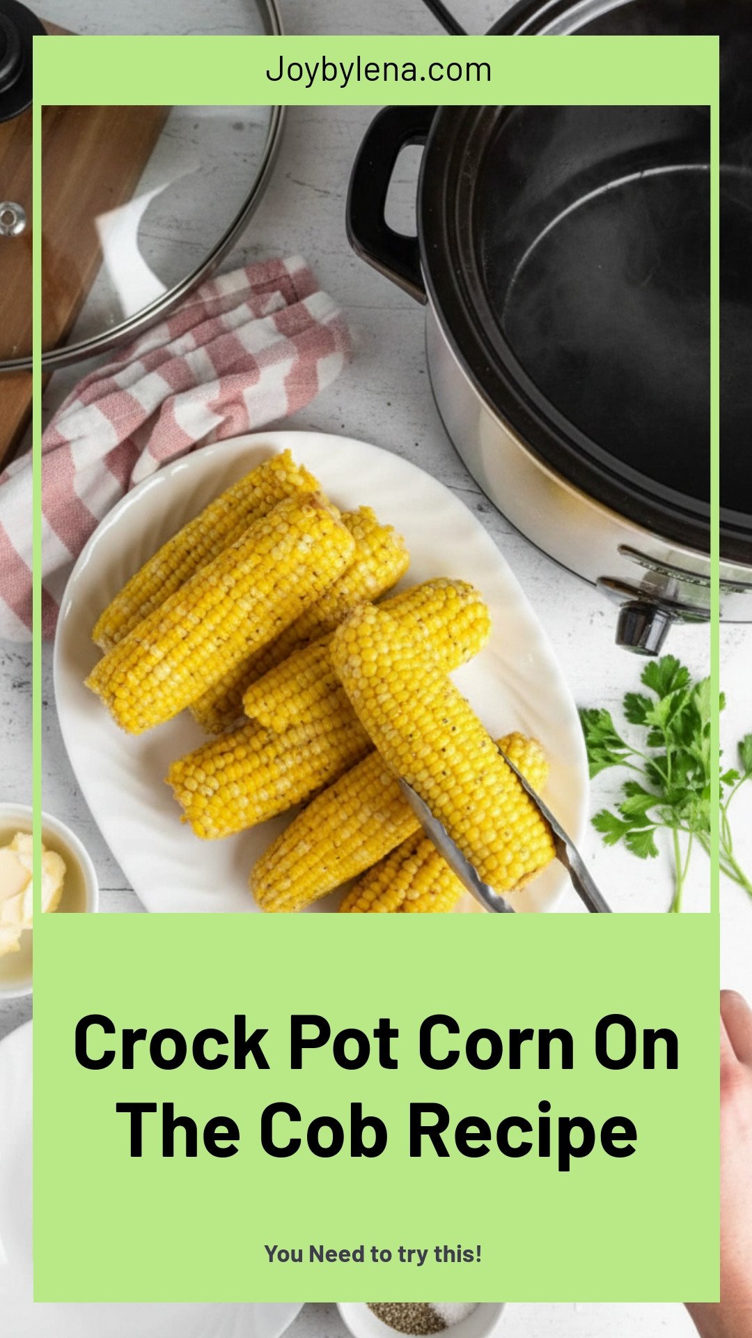 Crock Pot Corn On The Cob
