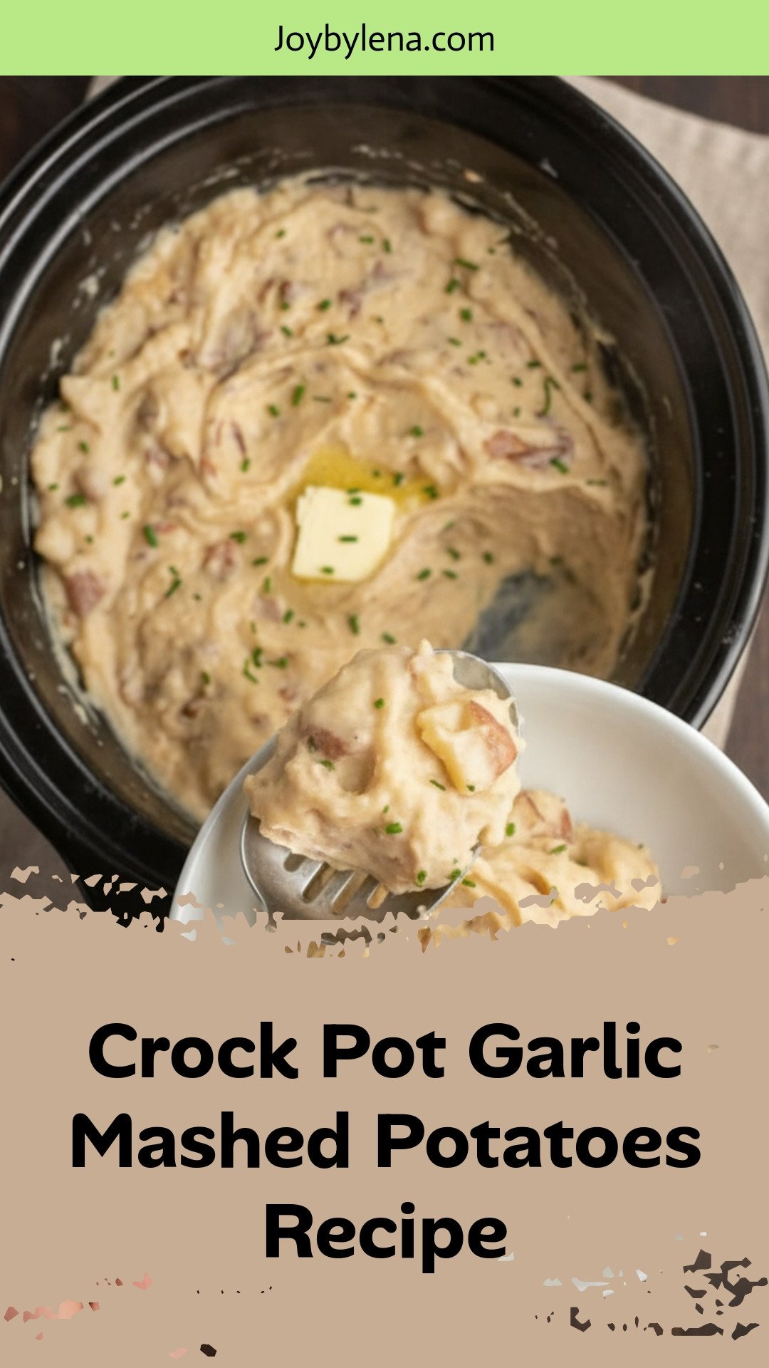 Crock Pot Garlic Mashed Potatoes