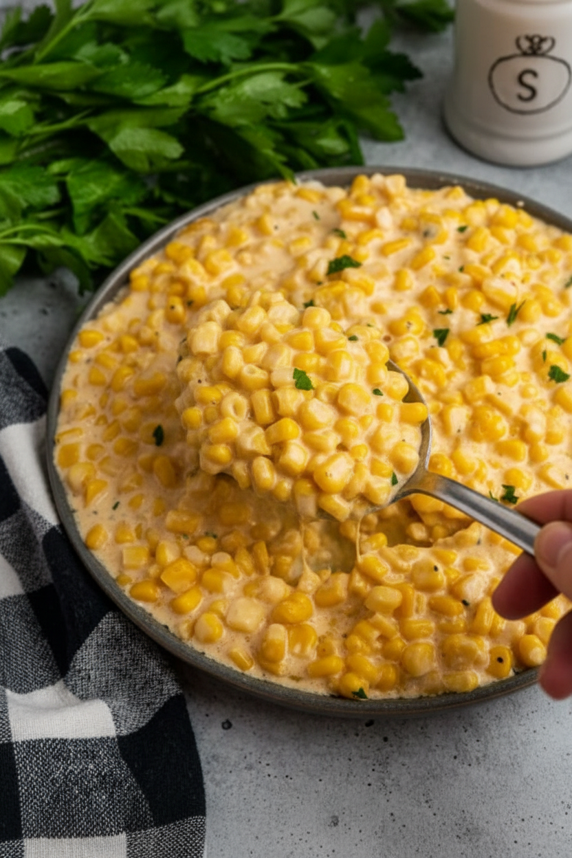 Crock Pot Creamed Corn