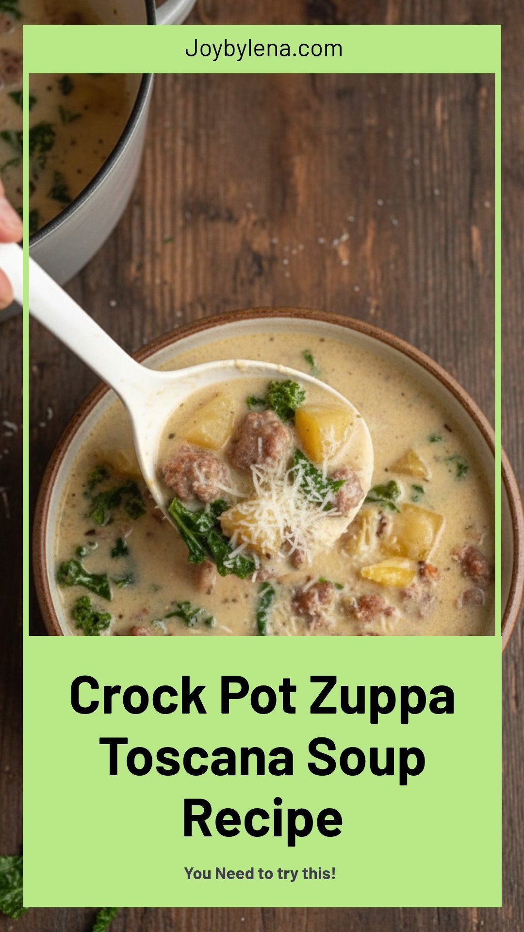 Crock Pot Zuppa Toscana