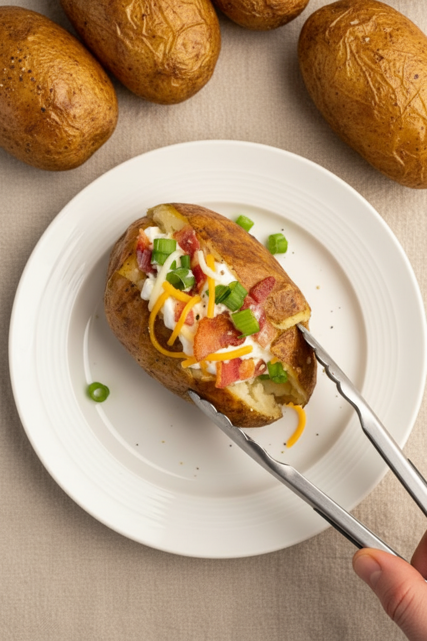 Crock Pot Baked Potatoes