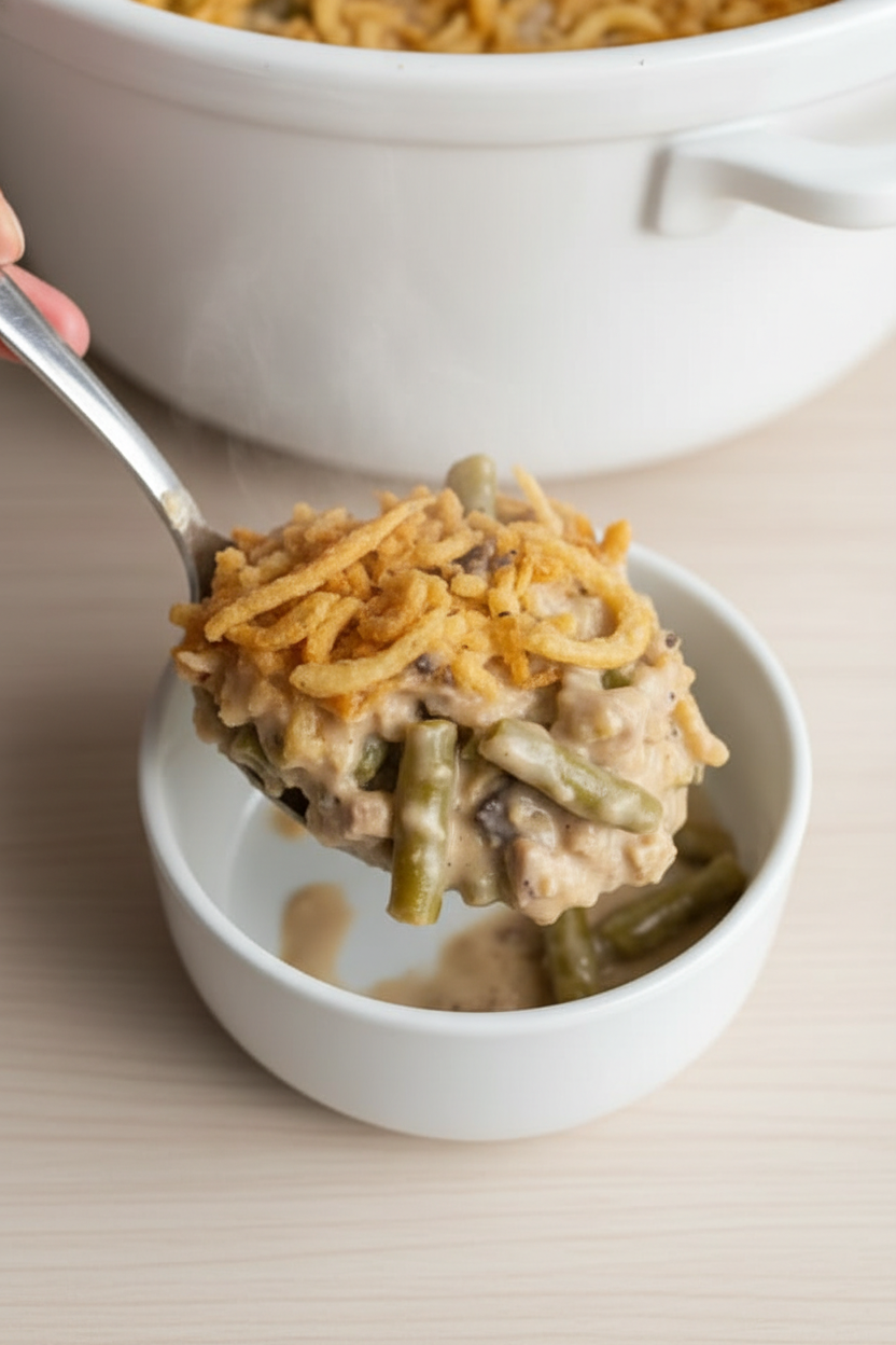 Crock Pot Green Bean Casserole