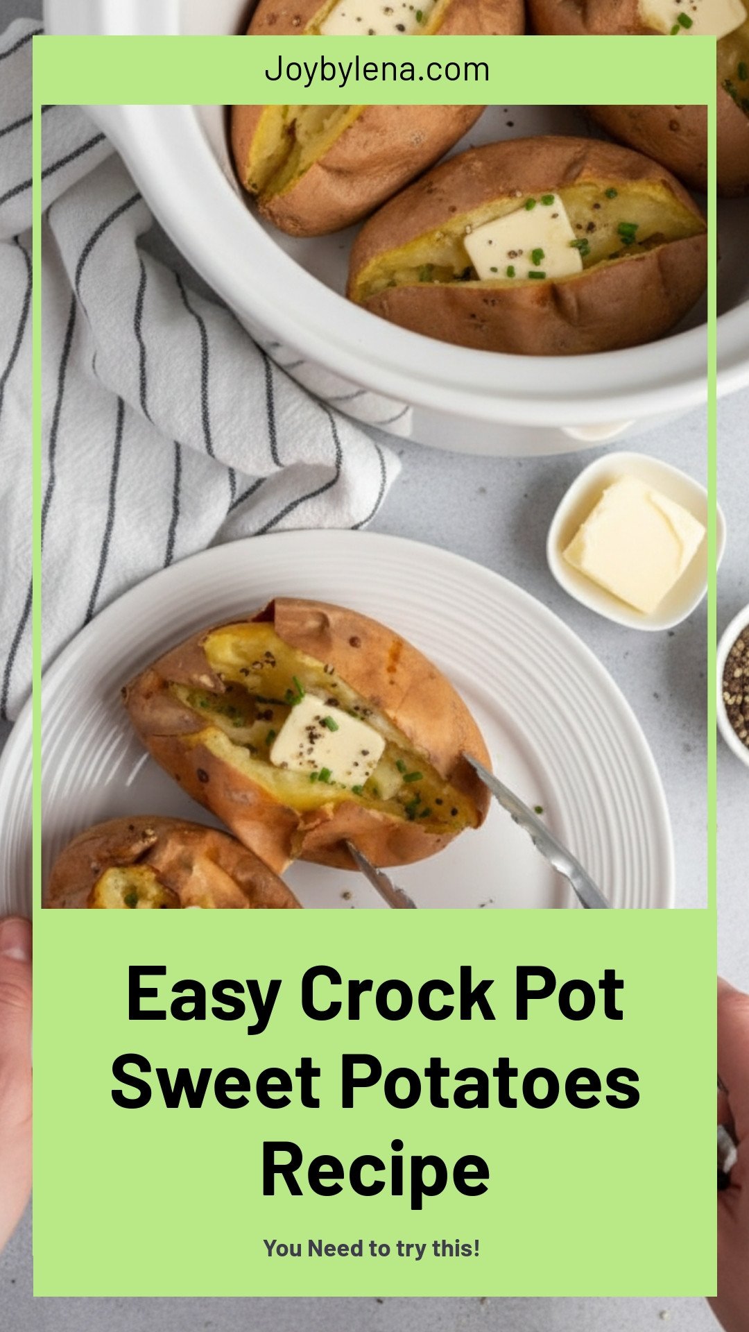Crock Pot Sweet Potatoes