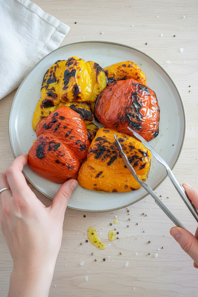 Easy Grilled Bell Peppers