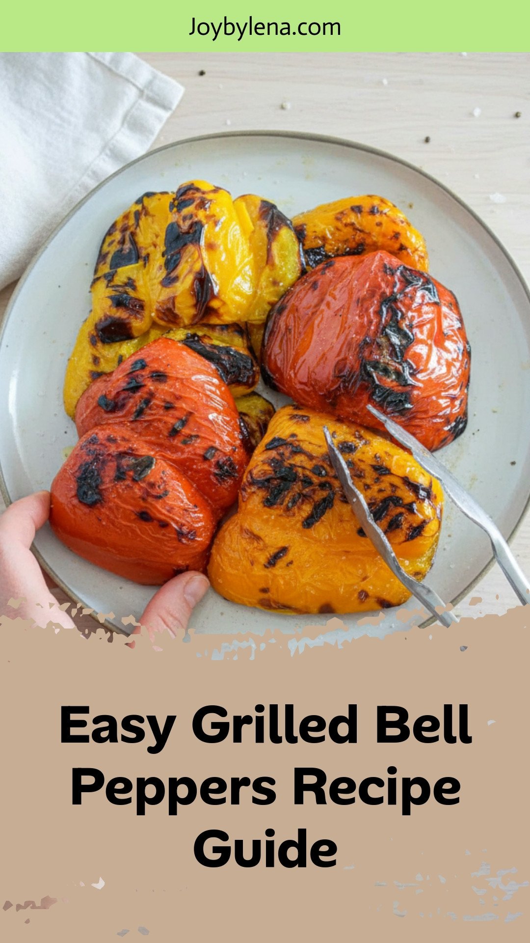 Easy Grilled Bell Peppers