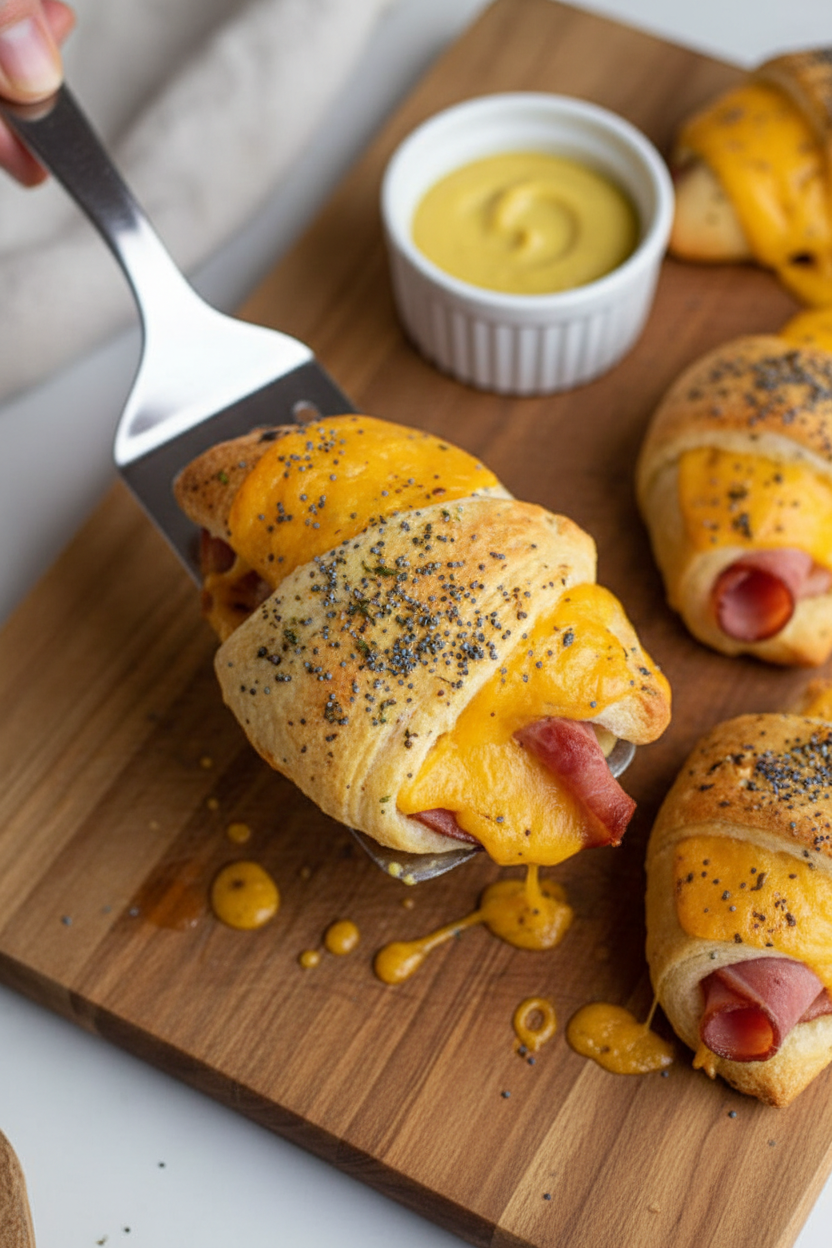 Ham and Cheese Crescent Rolls