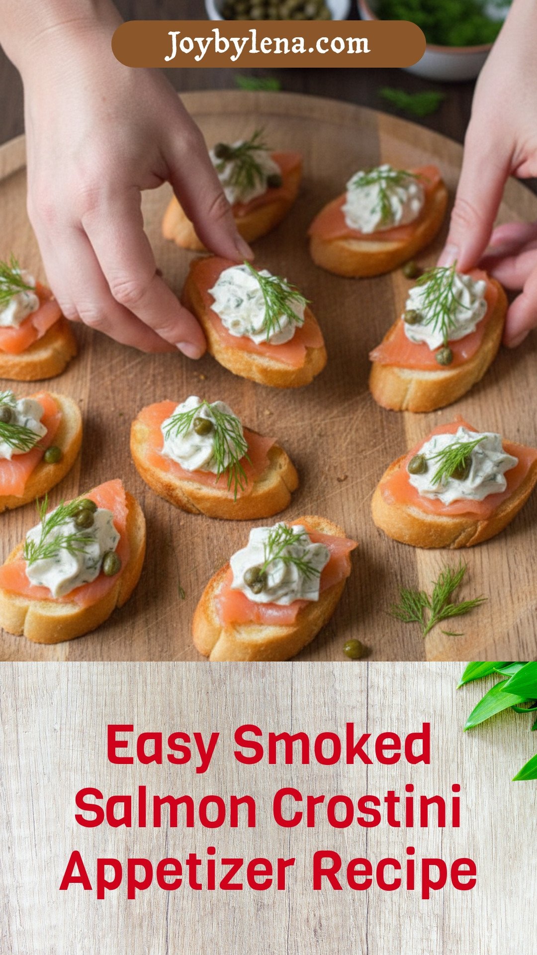 Smoked Salmon Crostini