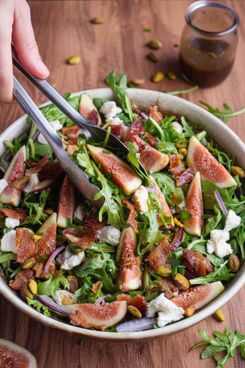 Fig and Goat Cheese Salad