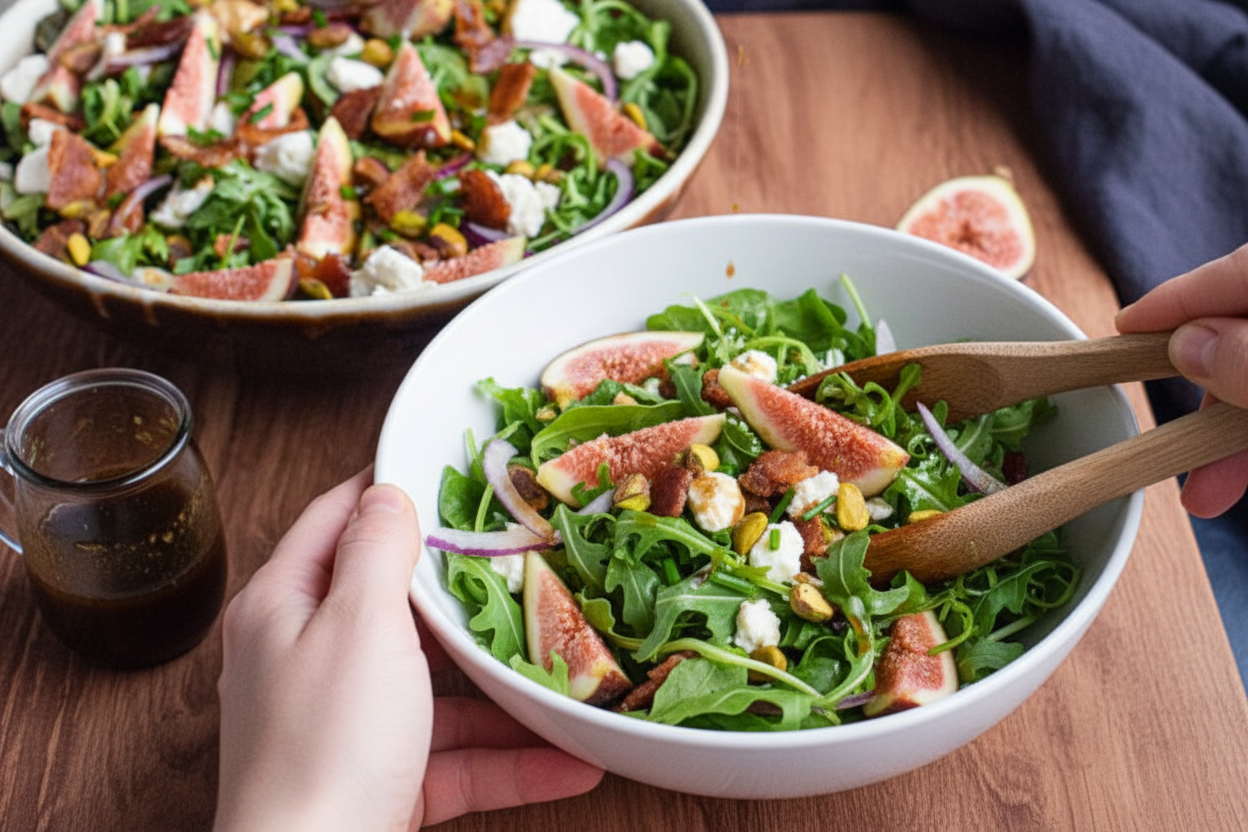 Fig and Goat Cheese Salad Recipe