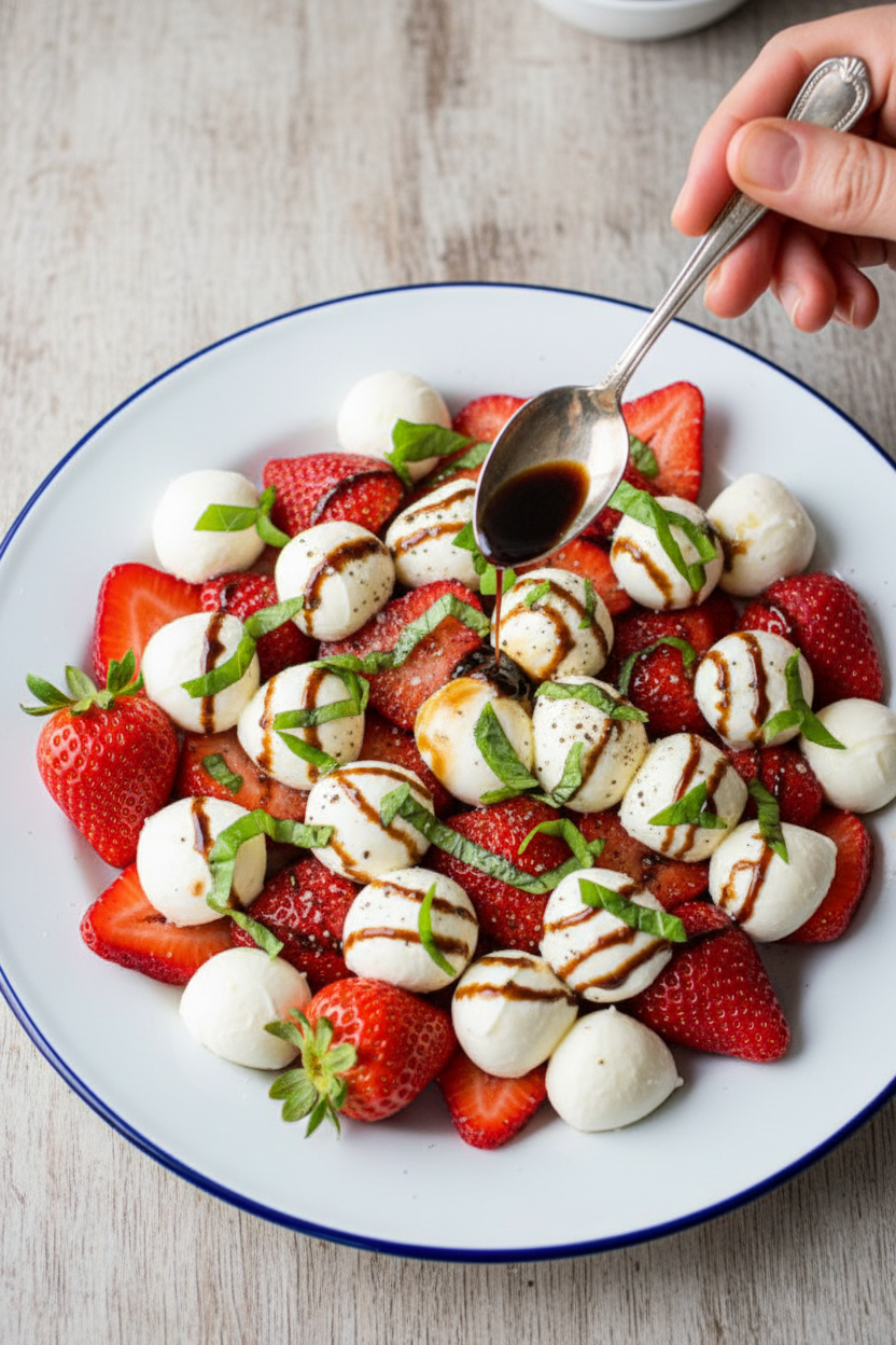 Strawberry Caprese Salad