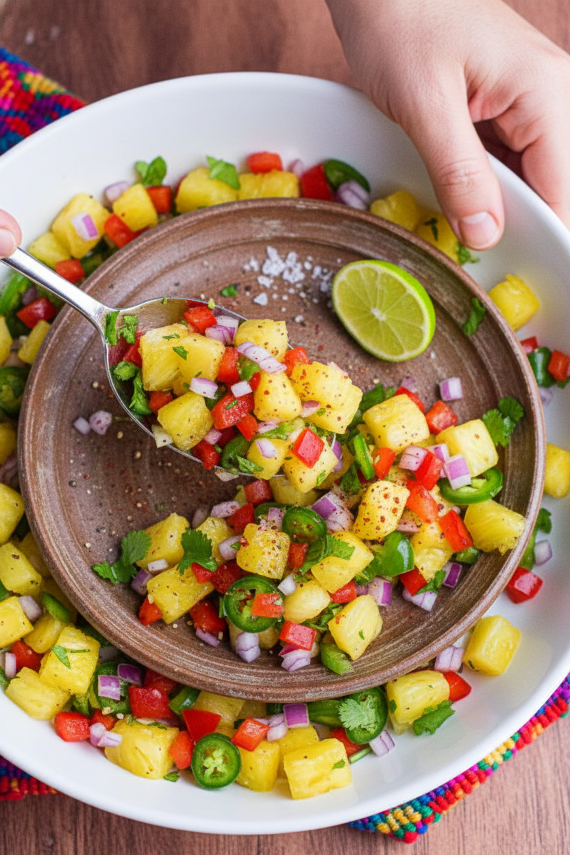 Pineapple Pico de Gallo