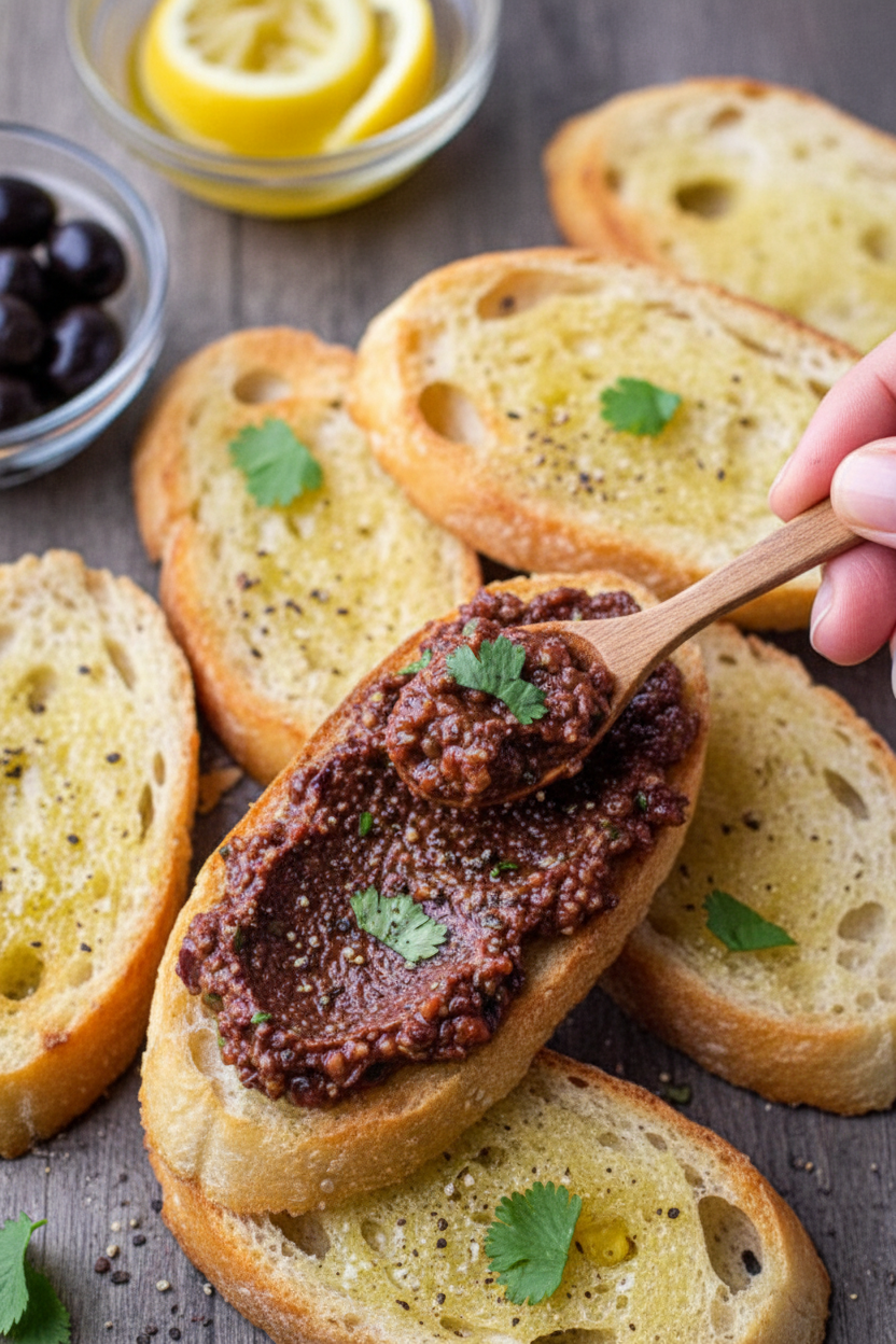 Preserved Lemon Olive Tapenade