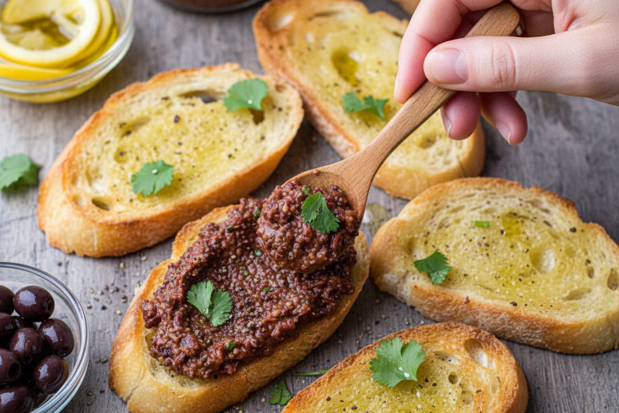 Preserved Lemon Olive Tapenade Recipe