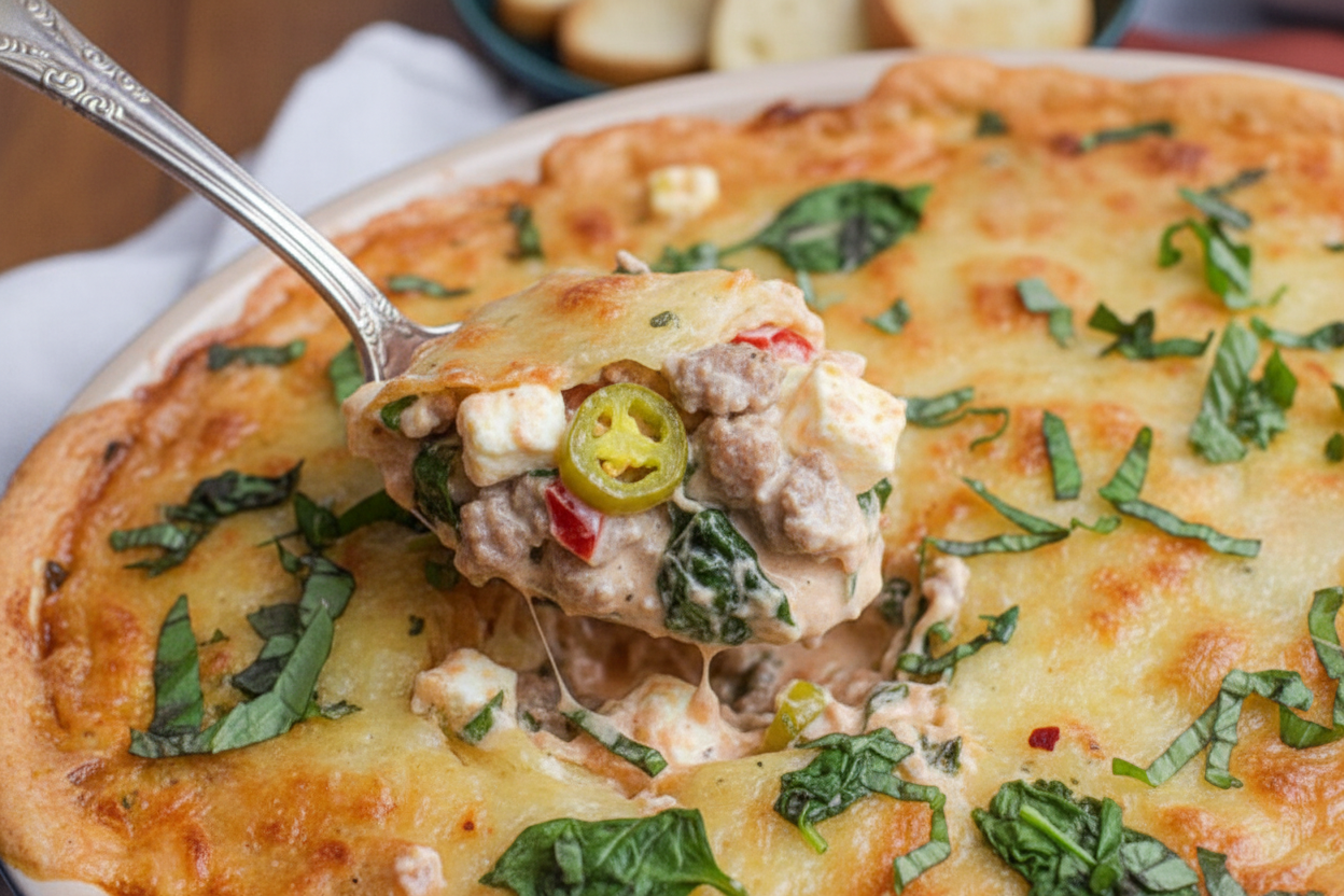 Spicy Italian Sausage Dip Recipe