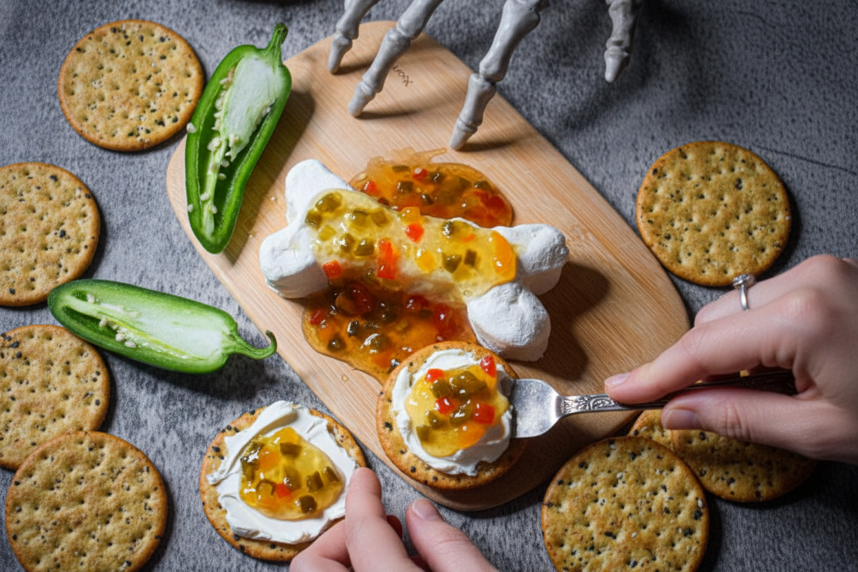 Sweet and Spicy Skeleton Bone Appetizer Recipe