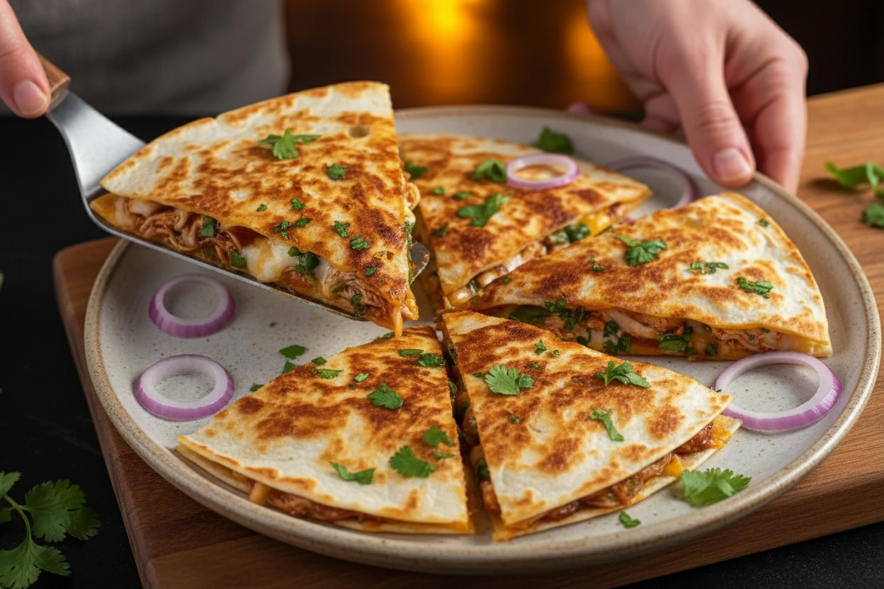 BBQ Chicken Quesadillas Easy Dinner Idea