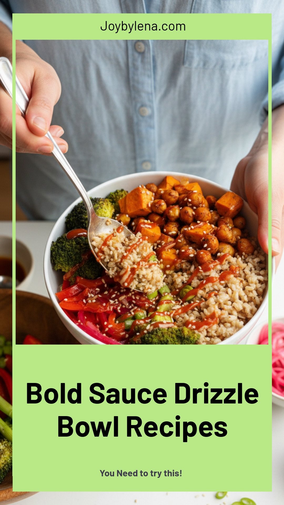 Bold Sauce Drizzle Bowls