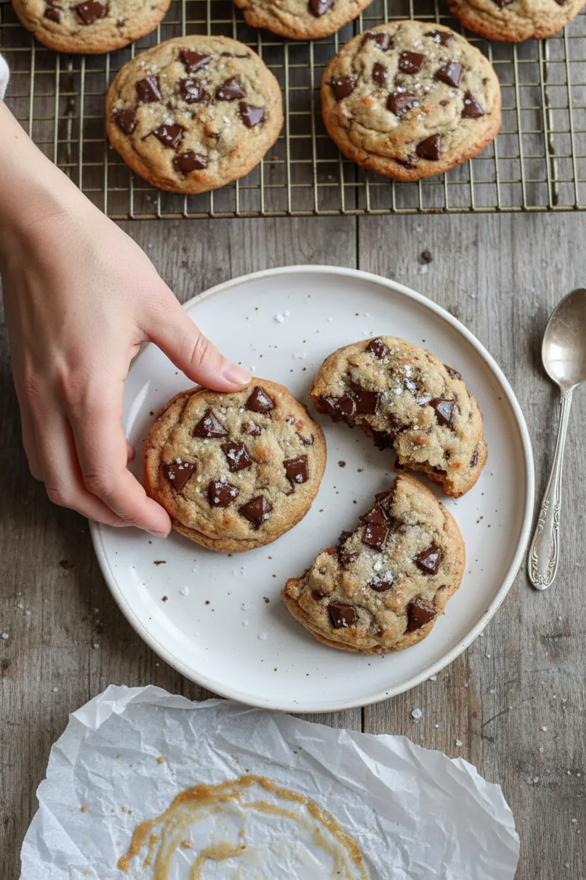 Brown Butter Chocolate Chip Cookies Recipe 5 Easy Steps for Gooey Centers