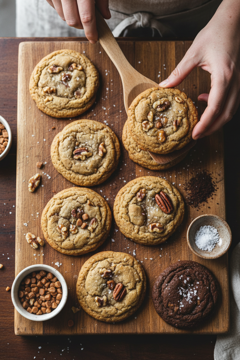 Brown Butter Coffee Toffee Cookies: A Cozy Delight to Bake