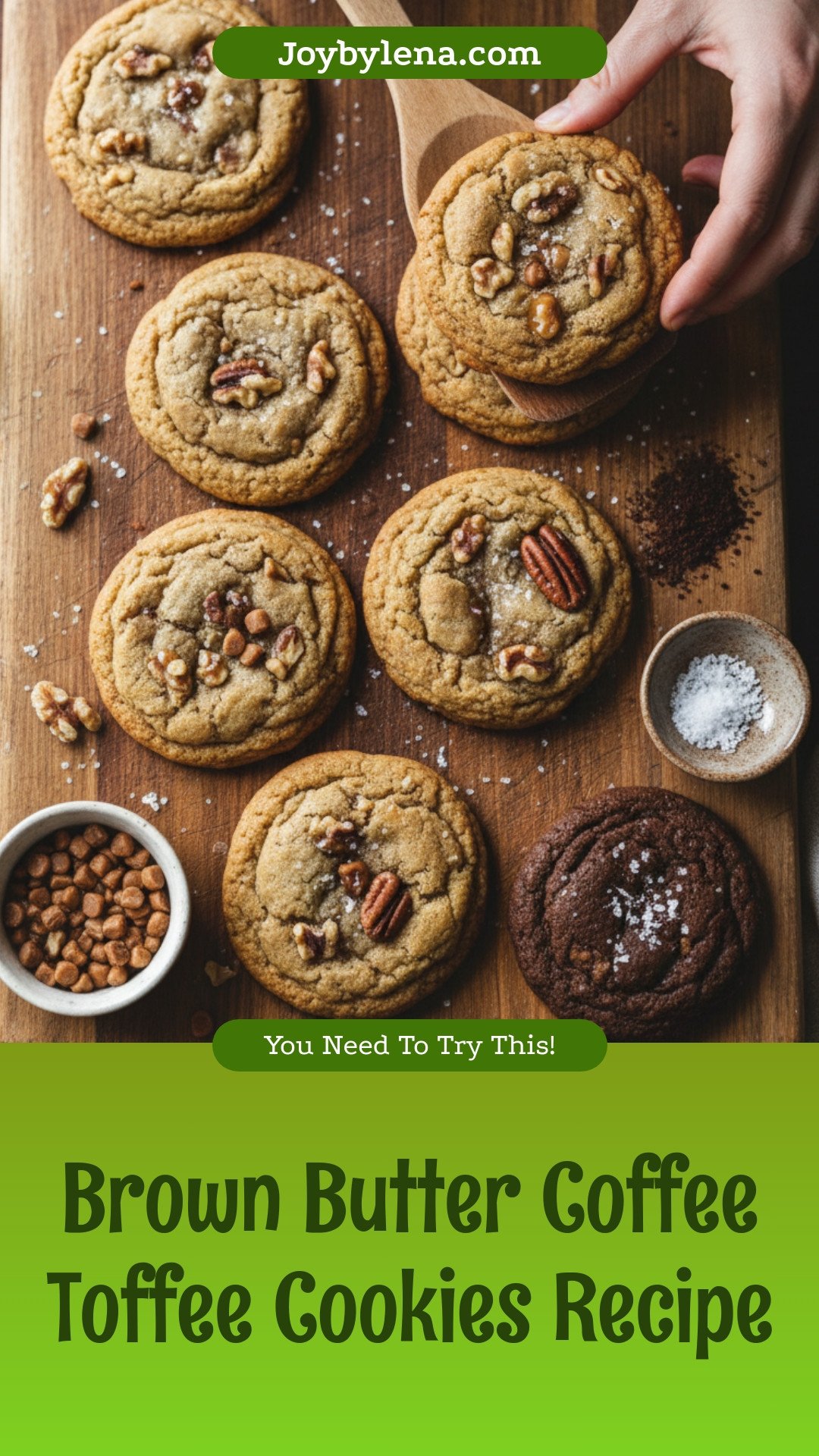 Brown Butter Coffee Toffee Cookies: A Cozy Delight to Bake
