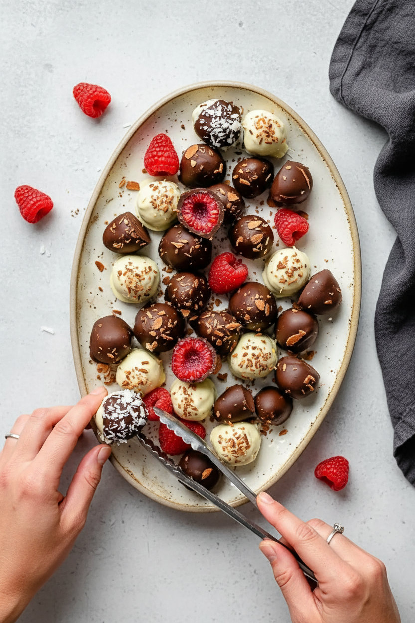 Chocolate Covered Raspberries