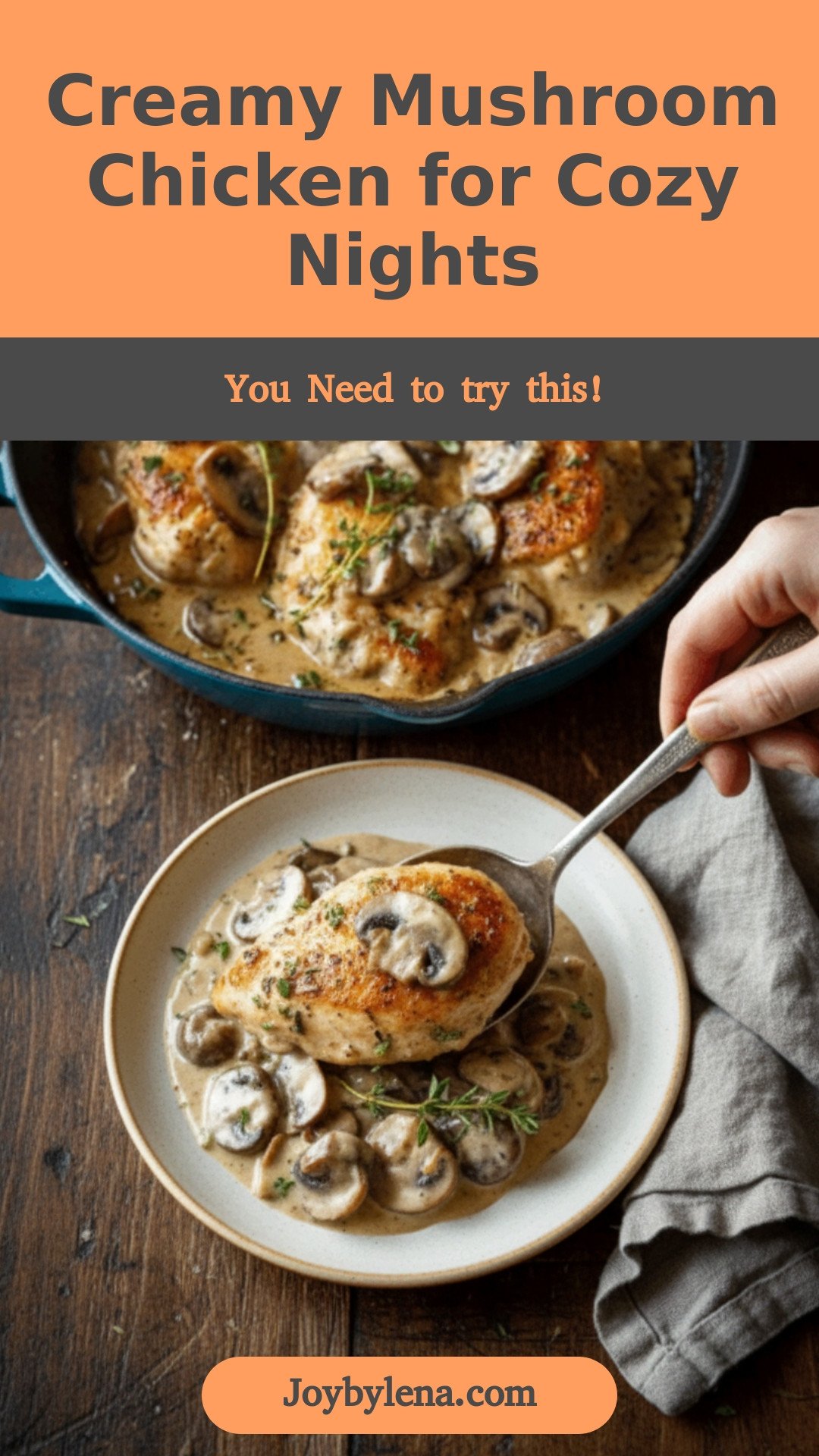 Comforting Creamy Mushroom Chicken for Cozy Nights